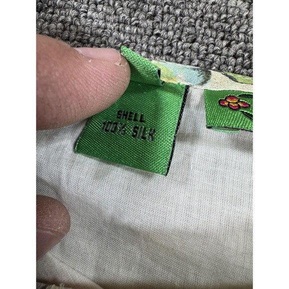 Tibi Skirt Womens 8 White City Life Print Silk Chiffon Asym Ruffle - Picture 4 of 7